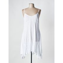 SUN LIGHT - Jupon /Fond de robe blanc en polyester - Femme - Taille 44 - Modz
