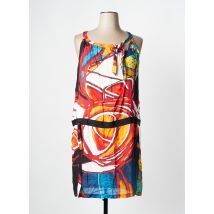 VOODOO - Robe mi-longue orange en viscose - Femme - Taille 46 - Modz
