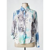 FILLE DES SABLES - Chemisier gris en coton - Femme - Taille 46 - Modz