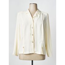 FRANCE RIVOIRE - Chemisier beige en polyester - Femme - Taille 48 - Modz