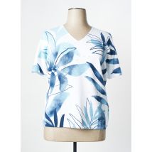 RABE - Pull bleu en coton - Femme - Taille 50 - Modz