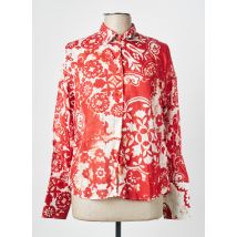 LA CIBLE ROUGE - Chemisier rouge en coton - Femme - Taille 42 - Modz