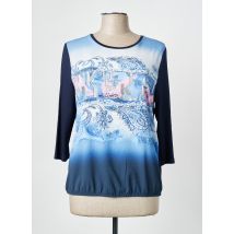 THOMAS RABE - Pull bleu en viscose - Femme - Taille 42 - Modz