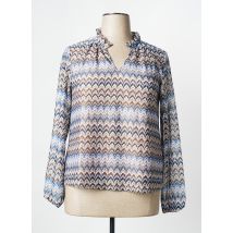 CREAM - Blouse beige en polyester - Femme - Taille 42 - Modz