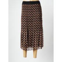SIGNE NATURE - Jupe longue beige en polyester - Femme - Taille 44 - Modz