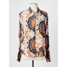 LA CIBLE ROUGE - Chemisier beige en viscose - Femme - Taille 40 - Modz