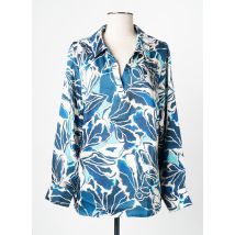 CHRISTINE LAURE - Chemisier bleu en polyester - Femme - Taille 42 - Modz