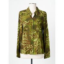 SIGNE NATURE - Chemisier vert en viscose - Femme - Taille 38 - Modz