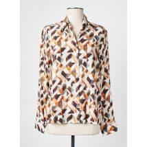 LA CIBLE ROUGE - Chemisier marron en viscose - Femme - Taille 40 - Modz