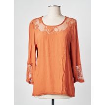 CREAM - Blouse marron en viscose - Femme - Taille 46 - Modz