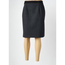 EAST DRIVE - Jupe mi-longue noir en polyester - Femme - Taille 40 - Modz