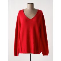 L'ATELIER D'ANNA - Pull rouge en viscose - Femme - Taille 40 - Modz