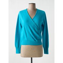 B.YU - Pull bleu en merinos - Femme - Taille 34 - Modz