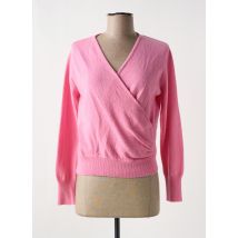 B.YU - Pull rose en merinos - Femme - Taille 36 - Modz