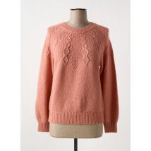 K-DESIGN - Pull rose en acrylique - Femme - Taille 36 - Modz
