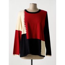 FRANCE RIVOIRE - Pull rouge en viscose - Femme - Taille 44 - Modz