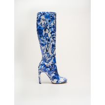 DRIES VAN NOTEN - Bottes bleu en cuir - Femme - Taille 36 - Modz