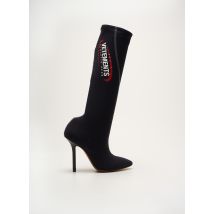 VETEMENTS - Bottes noir en textile - Femme - Taille 35 - Modz