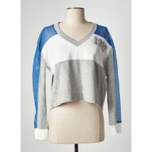 OLGA LEYERS - Sweat-shirt bleu en coton - Femme - Taille 32 - Modz