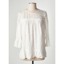 FRANSA - Blouse blanc en viscose - Femme - Taille 42 - Modz