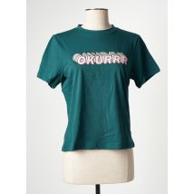 STIEN EDLUND - T-shirt vert en coton - Femme - Taille 40 - Modz