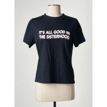 STIEN EDLUND - T-shirt noir en coton - Femme - Taille 40 - Modz