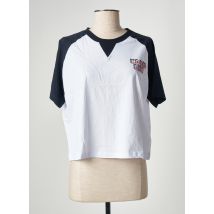 STIEN EDLUND - T-shirt blanc en coton - Femme - Taille 40 - Modz