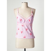 SKINNY DIP - Top rose en polyester - Femme - Taille 34 - Modz