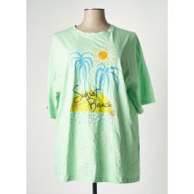 ONLY - T-shirt vert en coton - Femme - Taille 36 - Modz