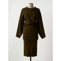 MNG - Robe longue vert en viscose - Femme - Taille 34 - Modz