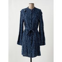 CLOUDS OF FASHION BY LAURENTINE - Robe mi-longue bleu en viscose - Femme - Taille 40 - Modz