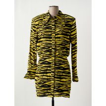 MNG - Robe courte jaune en viscose - Femme - Taille 36 - Modz