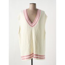 ONLY - Pull beige en acrylique - Femme - Taille 42 - Modz