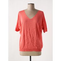 BELLITA - T-shirt rouge en coton - Femme - Taille 40 - Modz