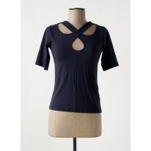 ASTRID BLACK LABEL - T-shirt noir en modal - Femme - Taille 36 - Modz