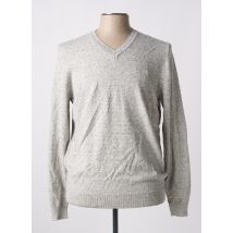 SUPERDRY - Pull gris en coton - Homme - Taille L - Modz