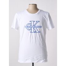 CALVIN KLEIN - T-shirt blanc en coton - Homme - Taille L - Modz