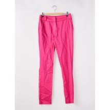 WOMAN BY URBANY - Pantalon chino rose en coton - Femme - Taille 36 - Modz