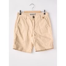 LE FABULEUX MARCEL DE BRUXELLES - Bermuda beige en coton - Femme - Taille 36 - Modz