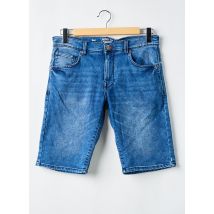 PETROL INDUSTRIES - Bermuda bleu en coton - Homme - Taille 38 - Modz
