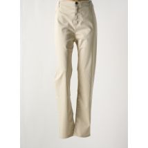 IMPAQT - Pantalon droit beige en coton - Femme - Taille 50 - Modz