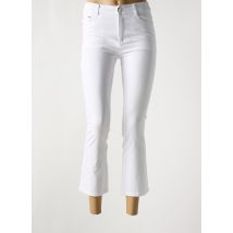 TINTA - Pantalon 7/8 blanc en coton - Femme - Taille 34 - Modz