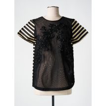 TWINSET - T-shirt noir en coton - Femme - Taille 38 - Modz