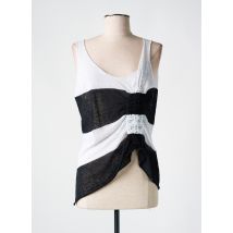 CREA CONCEPT - Débardeur noir en lin - Femme - Taille 40 - Modz