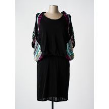 CHACOK - Robe mi-longue noir en viscose - Femme - Taille 46 - Modz