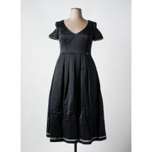 TWINSET - Robe longue noir en coton - Femme - Taille 44 - Modz
