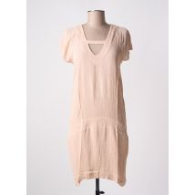PINK P - Robe mi-longue rose en viscose - Femme - Taille 38 - Modz