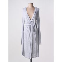 LINGADORE - Robe de chambre gris en modal - Femme - Taille 38 - Modz