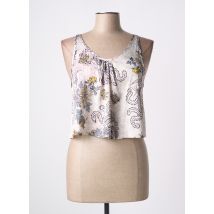 SKINY - Top beige en polyester - Femme - Taille 40 - Modz