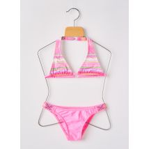 HISTOIRE DE PLAGE - Maillot de bain 2 pièces rose en polyamide - Fille - Taille TU - Modz